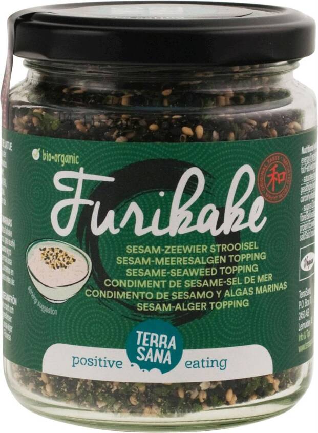 FURIKAKE (MIESZANKA SEZAMU I ALG MORSKICH) BIO 100 g – TERRASANA