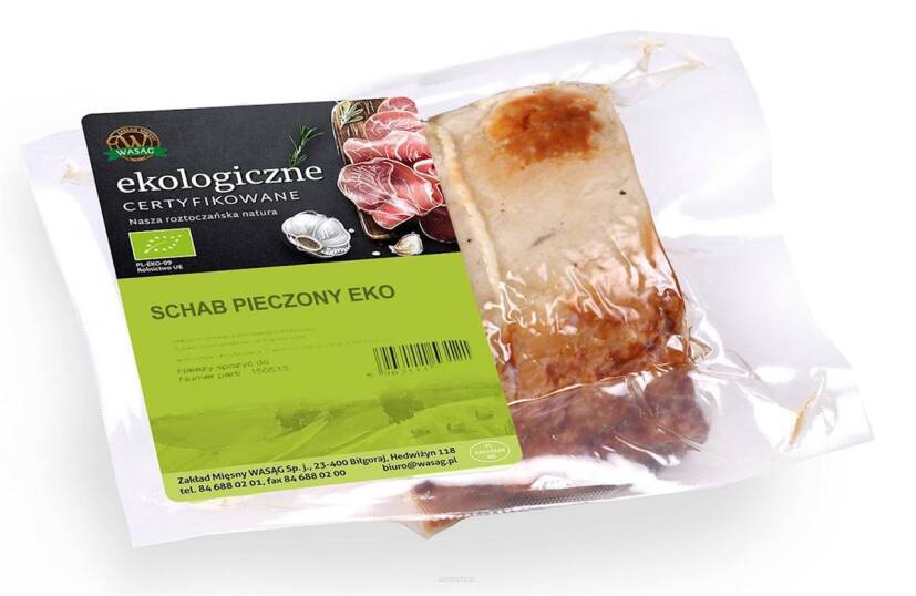 SCHAB PIECZONY BIO (około 0,50 kg) - WASĄG (NA ZAMÓWIENIE)