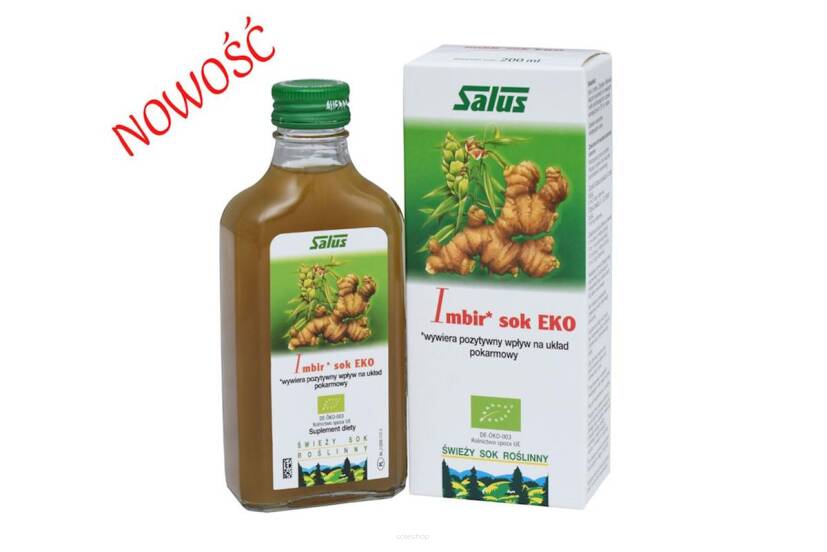 SOK Z IMBIRU BIO 200 ml - SALUS