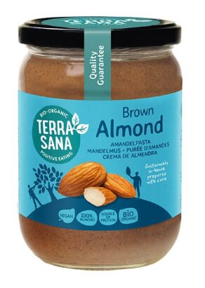 KREM Z MIGDAŁÓW PRAŻONYCH 100 % BIO 500 g - TERRASANA