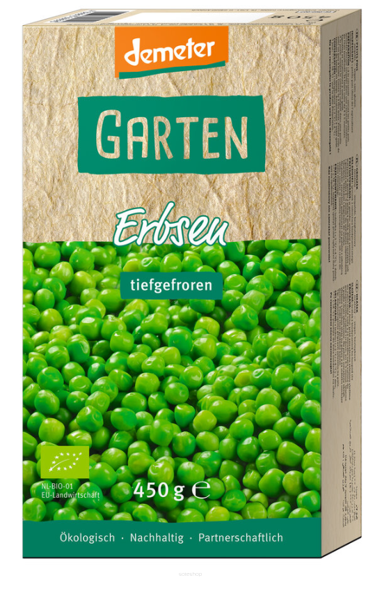 GROSZEK MROŻONY BEZGLUTENOWY DEMETER BIO 450 g - GARTEN