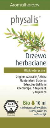 OLEJEK ETERYCZNY DRZEWO HERBACIANE (TEA TREE) ECO 10 ml - PHYSALIS
