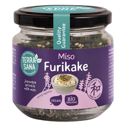 MISO FURIKAKE (MIESZANKA SEZAMU, ALG MORSKICH I MISO) BIO 75 g - TERRASANA