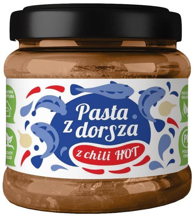 PASTA Z DORSZA Z CHILI 140 g - KUTER FISH