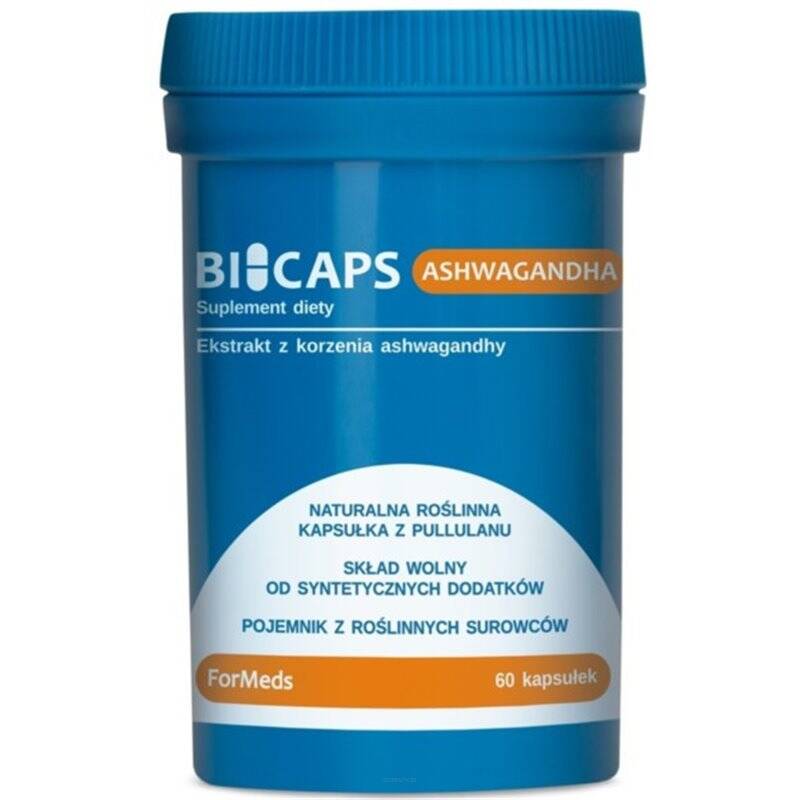 BICAPS ASHWAGANDHA 60 kaps. - Formeds