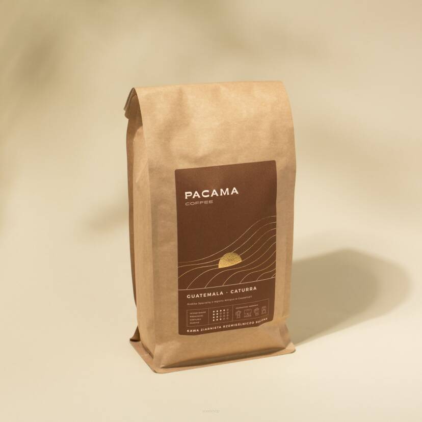 Kawa ziarnista Guatemala Caturra 1 kg - Pacama Coffee