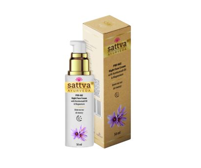 KREM DO TWARZY PRO-AGE NA NOC 50 ml - SATTVA (AYURVEDA)