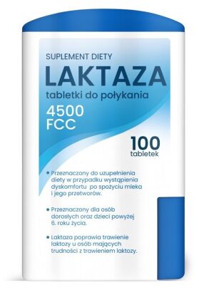 Laktaza 100 tabletek