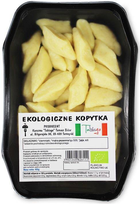 KOPYTKA BIO 400 g - KARCZMA TABIAGO (NA ZAMÓWIENIE)