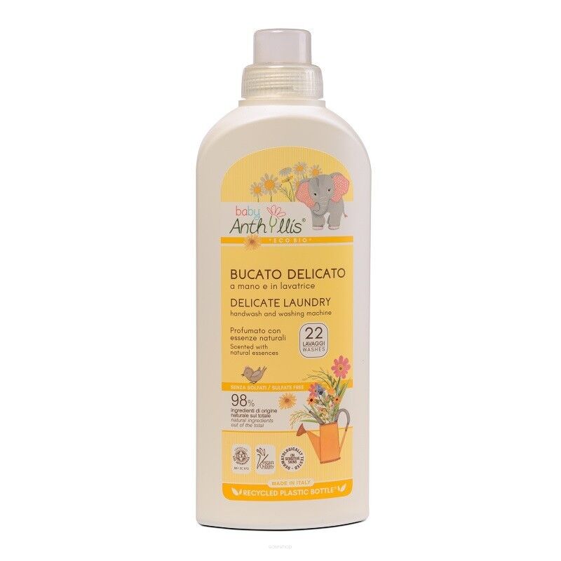 PŁYN DO PRANIA UBRANEK DZIECIĘCYCH I NIEMOWLĘCYCH ECO 1 L - BABY ANTHYLLIS