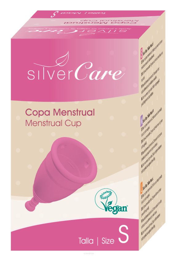 KUBECZEK MENSTRUACYJNY ROZMIAR S - SILVER CARE