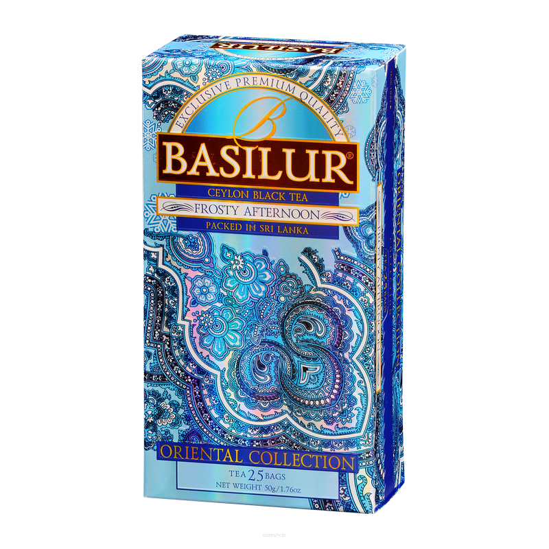 Herbata czarna FROSTY AFTERNOON w saszetkach 25x2g - Basilur
