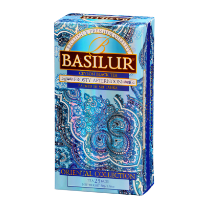 Herbata czarna FROSTY AFTERNOON w saszetkach 25x2g - Basilur