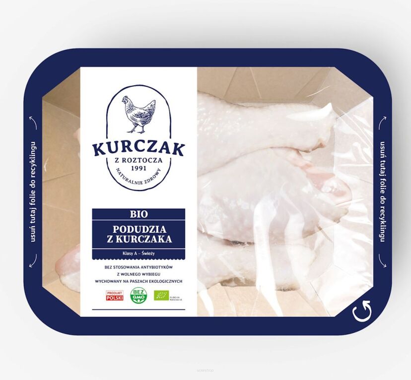 PODUDZIE Z KURCZAKA BIO (około 0,40 kg) - FARMY ROZTOCZA (NA ZAMÓWIENIE)