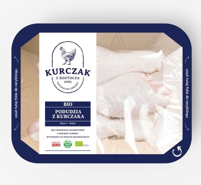 PODUDZIE Z KURCZAKA BIO (około 0,40 kg) - FARMY ROZTOCZA (NA ZAMÓWIENIE)