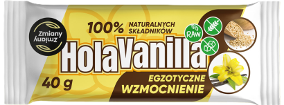 BATON HOLA VANILLA BEZGLUTENOWY 40 g - ZMIANY ZMIANY