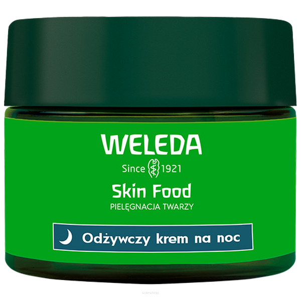 KREM DO TWARZY ODŻYWCZY NA NOC ECO 40 ml - WELEDA (SKIN FOOD)