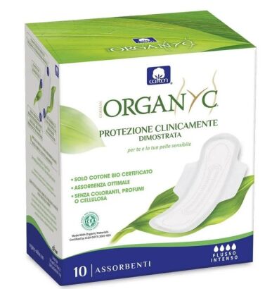 Podpaski sanitarne na noc 10szt BIO