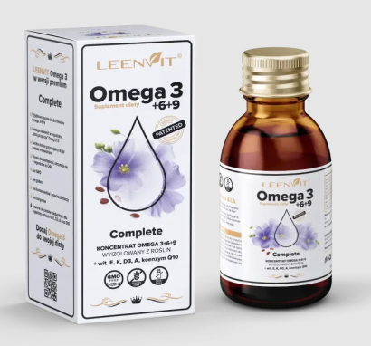 OLEJ OMEGA 3,6,9 CARDIO 125 ml - LEENVIT