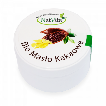 Masło kakaowe Bio 100 g NatVita