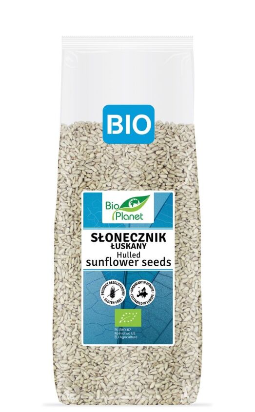 SŁONECZNIK ŁUSKANY BEZGLUTENOWY BIO 800 g - BIO PLANET