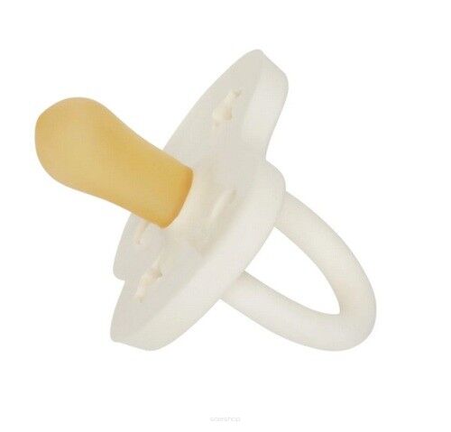 Kauczukowy smoczek okrągły kaczki 3-36 miesięcy