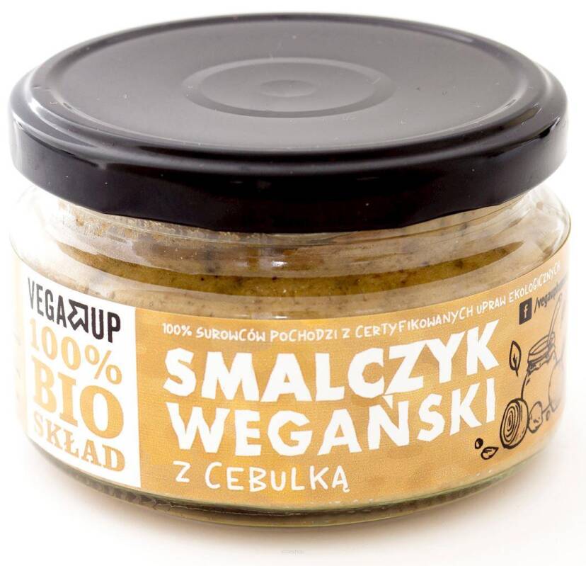 SMALCZYK WEGAŃSKI Z CEBULĄ BIO 190 g - VEGA UP