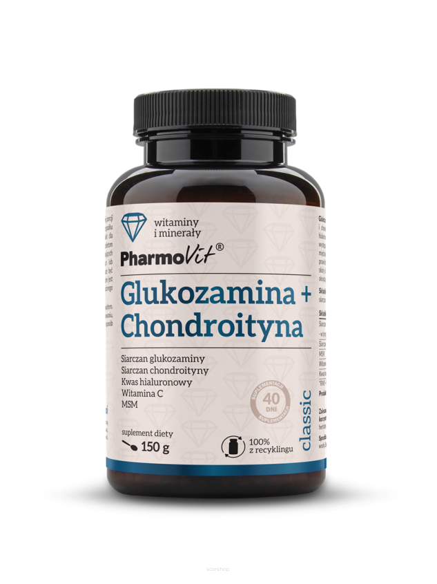 Glukozamina + Chondroityna 150 g | Classic Pharmovit