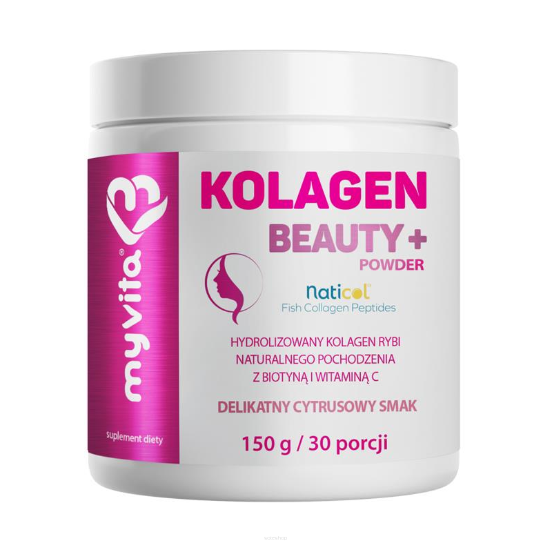 Kolagen Beauty+ proszek 150g / 30 porcji - MyVita