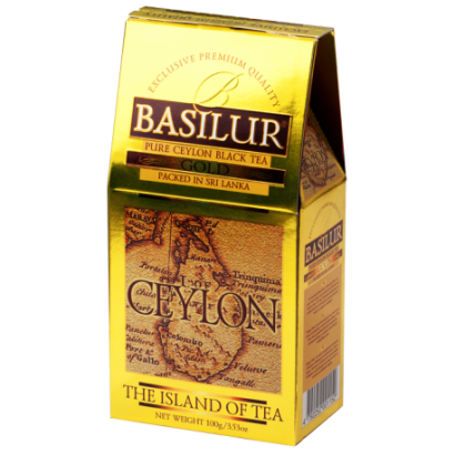 Herbata liściasta czarna "sypana" GOLD 100g - Basilur
