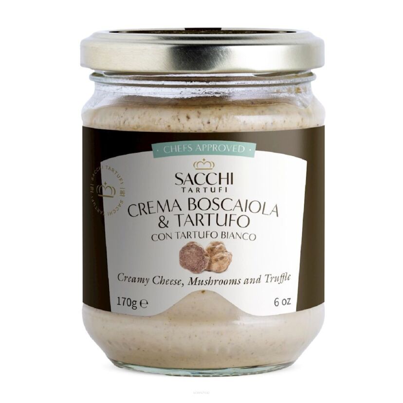 KREM Z RICOTTĄ I TRUFLĄ LETNIĄ 170 g - SACCHI TARTUFI