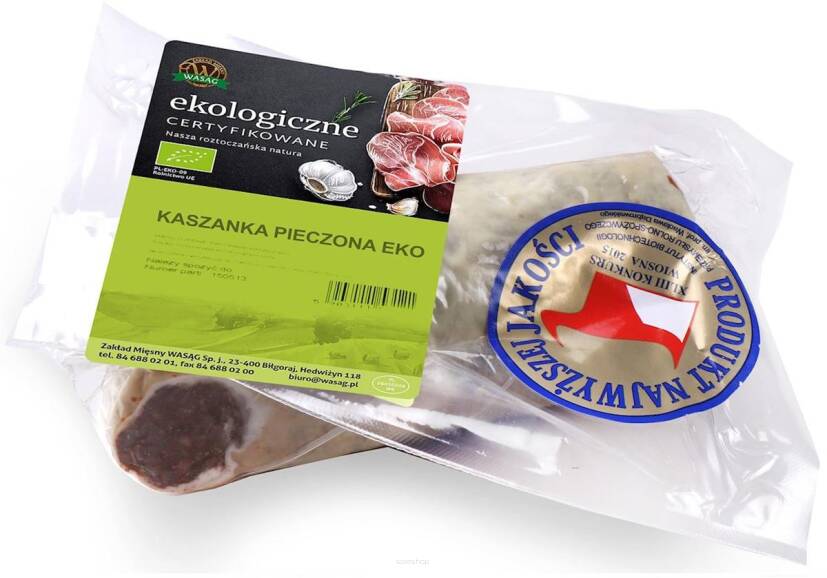 KASZANKA PIECZONA BIO (około 0,35 kg) - WASĄG (NA ZAMÓWIENIE)