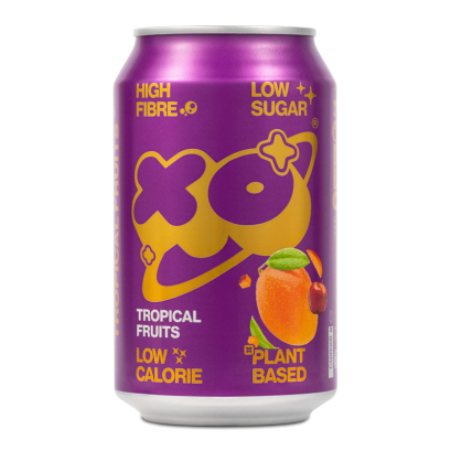 NAPÓJ MUSUJĄCY O SMAKU OWOCÓW TROPIKALNYCH 330 ml - XOSODA