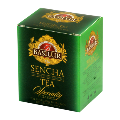 Herbata zielona SENCHA w saszet. 10x1,5g - Basilur