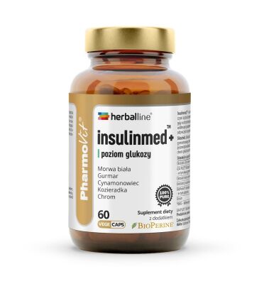Insulinmed™+ 60 kaps | Herballine™ Pharmovit
