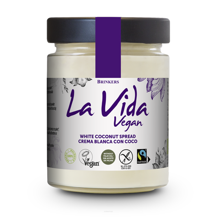 KREM KOKOSOWY BEZGLUTENOWY FAIR TRADE BIO 270 g - LA VIDA