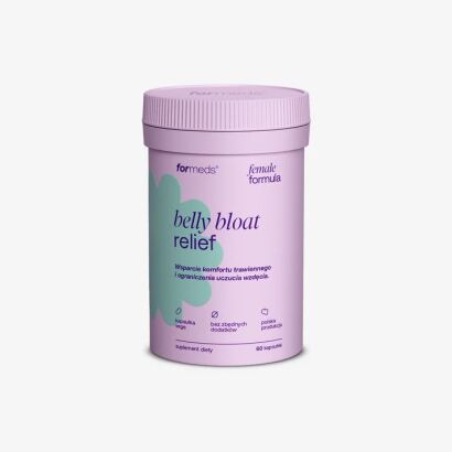 Komfort trawienny i wzdęcia Belly bloat relief 60 kaps Formeds