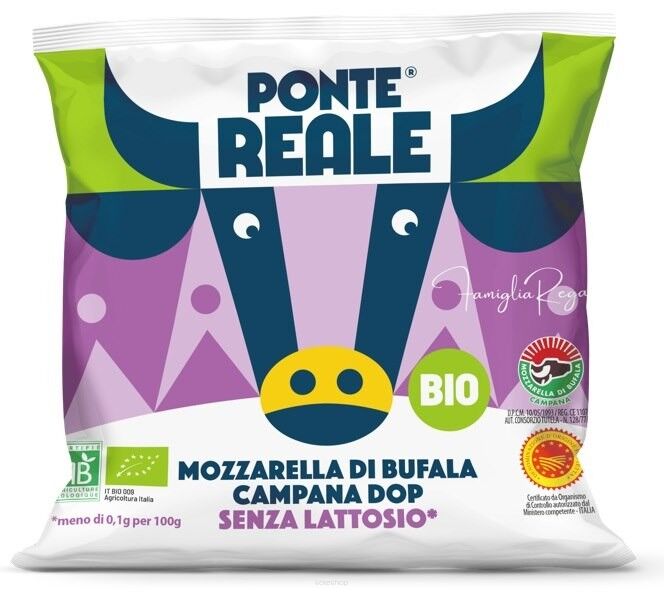 Mozzarella di bufala BEZ LAKTOZY BIO 125 g