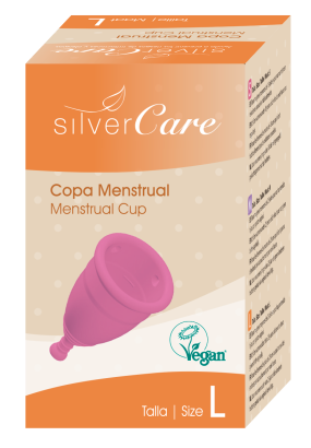 KUBECZEK MENSTRUACYJNY ROZMIAR L - SILVER CARE