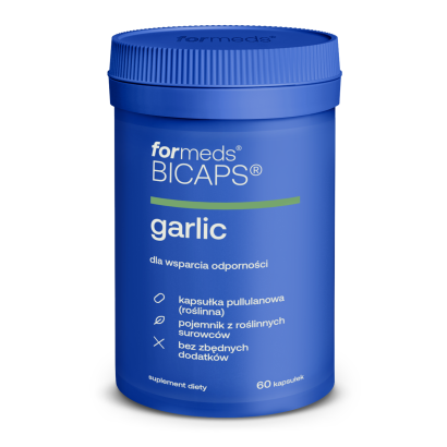 Bicaps Garlic ekstrakt z czosnku 60Kaps. - Formeds