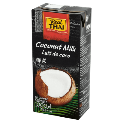 Mleczko - Mleko Kokosowe 85% 1 litr - Real Thai
