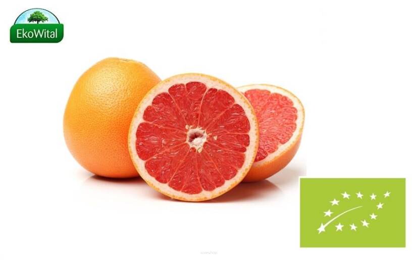 Grejpfrut Czerwony/Różowy BIO IMPORT 1 kg #