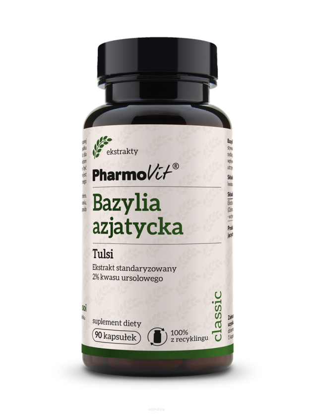 Bazylia azjatycka Tulsi 90 kaps | Classic Pharmovit