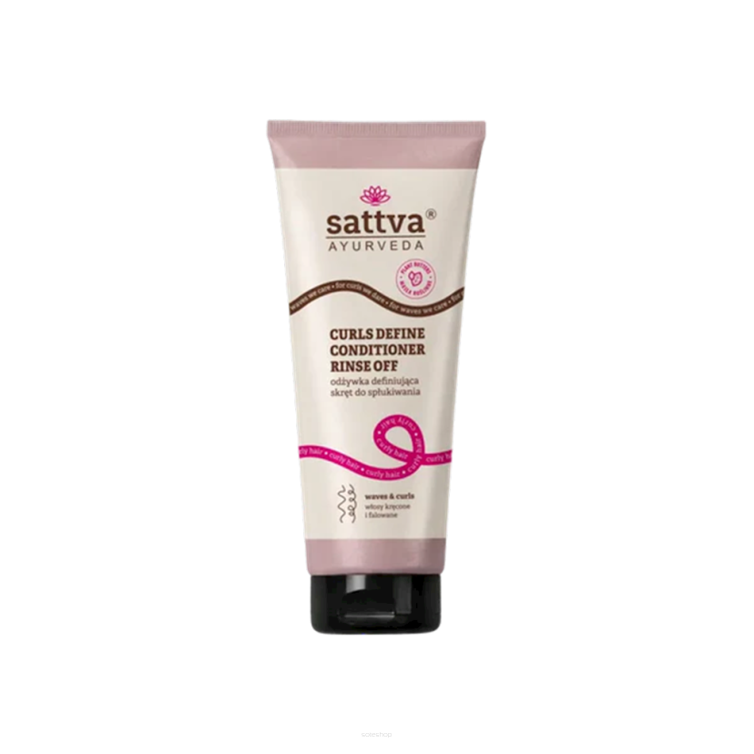 ODŻYWKA DEFINIUJĄCA SKRĘT DO SPŁUKIWANIA 200 ml - SATTVA (AYURVEDA)