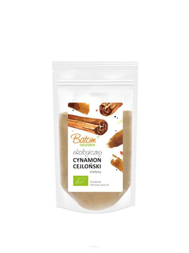 CYNAMON CEJLOŃSKI MIELONY BIO 1 kg - BATOM