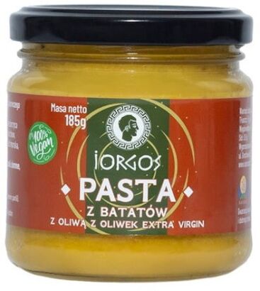 Pasta z batatów z oliwą z oliwek extra virgin 185g