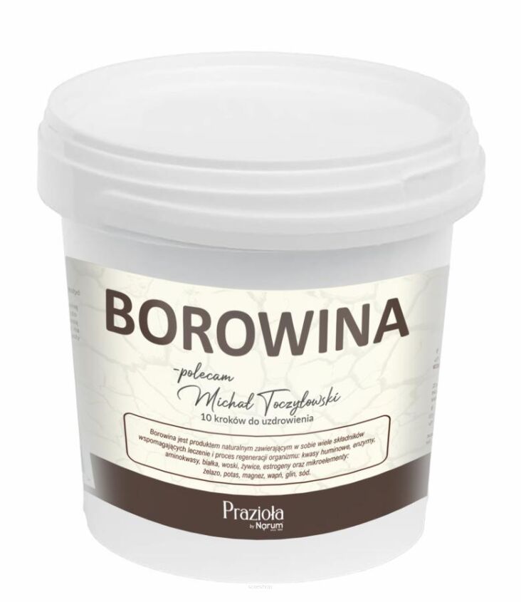 Borowina naturalna prazioła 1 kg Narum