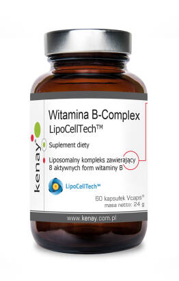 Witamina B Complex LipoCellTech™ Aktywne formy liposomalnej witaminy B - suplement diety