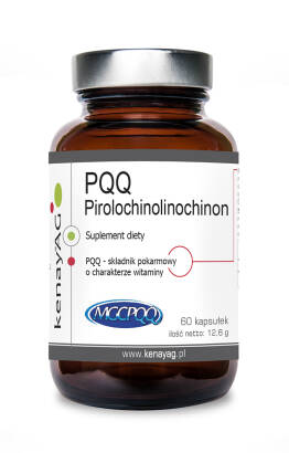 PQQ Pirolochinolinochinon (60 kapsułek) - KenayAg