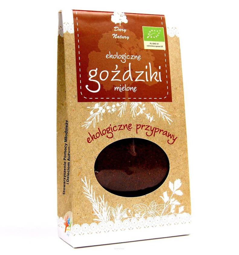 GOŹDZIKI MIELONE BIO 30 g - DARY NATURY